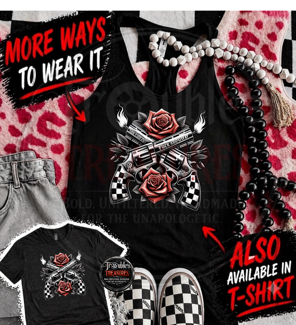 FAFO Ladies Racerback Tank