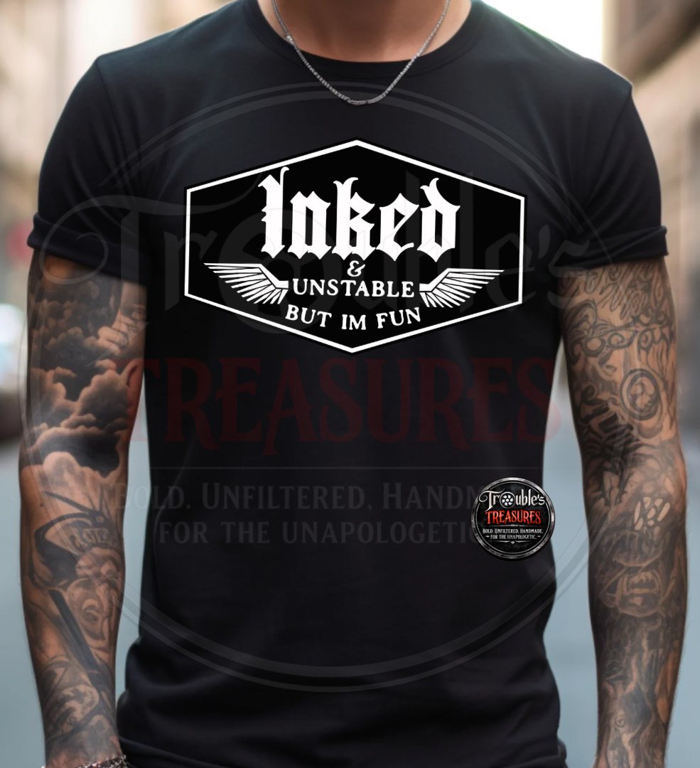 Inked and Unstable Tee